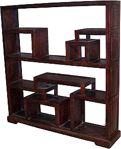 2 Hole Cube Wooden Display Shelving Unit